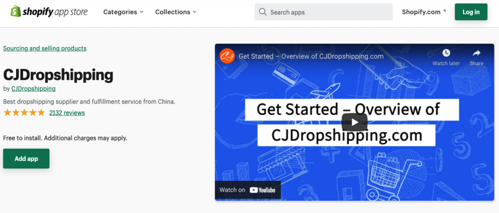 cjdropshipping number reviews in Shopify